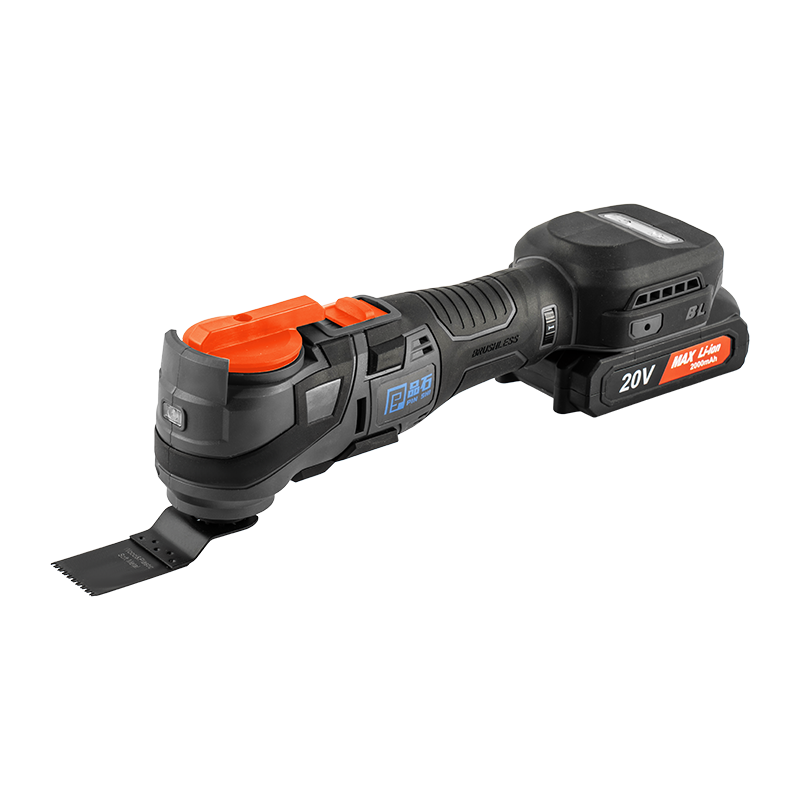 Alat Berbilang Fungsi Quickin Tanpa Berus 20V Alat Berbilang Fungsi Quickin Tanpa Berus 20V